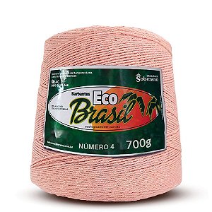 Barbante Eco Brasil Soberano 700g Fio 4 Salmão