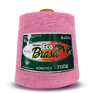 Barbante Eco Brasil Soberano 700g Fio 4 Rosa