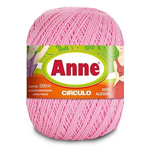Linha Anne Circulo 500m Cor - Rosa Candy 3526
