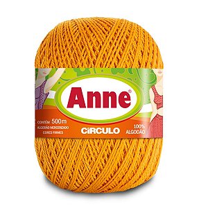 Linha Anne Circulo 500m Cor Mostarda 7030