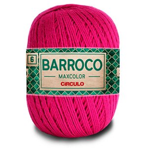 Barbante Barroco Maxcolor 400g Circulo N6 - Pink 6133