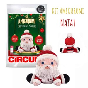 Kit Amigurumi Coleção Natal Circulo Papai Noel