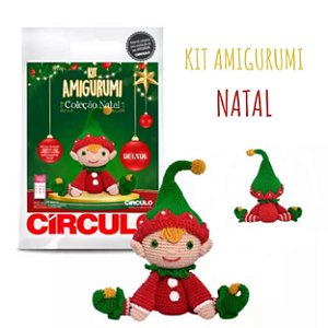 Kit Amigurumi Coleção Natal Circulo Duende