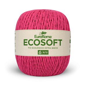 Barbante Ecosoft Euroroma N6 452m - Pink