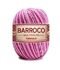 Barbante Barroco Multicolor 200g Merlot 9520