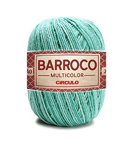 Barbante Barroco Multicolor 200g Quartzo Verde 9440