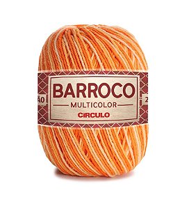 Barbante Barroco Multicolor 200g - Abobora 9059