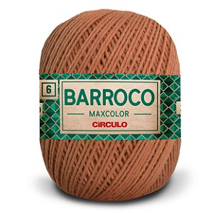 Barbante Barroco Maxcolor 400g Circulo N6 Bronze 7259