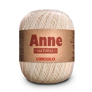 Linha Anne Circulo 500m Cor Natural 0020