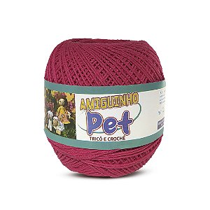 Linha Amigurumi Amiguinho Pet 255m Cor Vermelho Maravilha