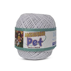 Linha Amigurumi Amiguinho Pet 255m Cor Branco