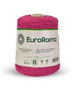 Barbante Euroroma 600g Fio 8 Cor Pink