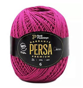Barbante Persa Premium Têxtil Piratininga 400g N6 - Pink