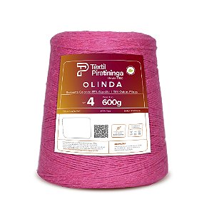 Barbante Olinda Colorido Fio 4 - 600g - Pink