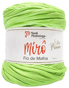 Fio de Malha Mirô Premium Têxtil Piratininga 270g - Verde Abacate
