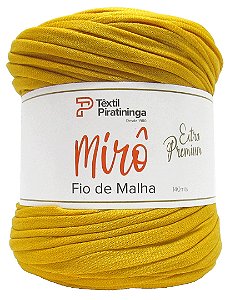 Fio de Malha Mirô Premium Têxtil Piratininga 270g Mostarda