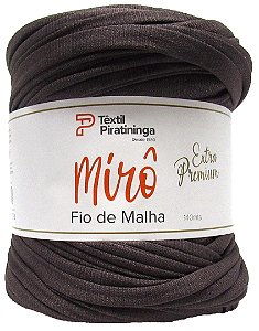 Fio de Malha Mirô Premium Têxtil Piratininga 270g Cinza Escuro