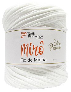 Fio de Malha Mirô Premium Têxtil Piratininga 270g - Branco