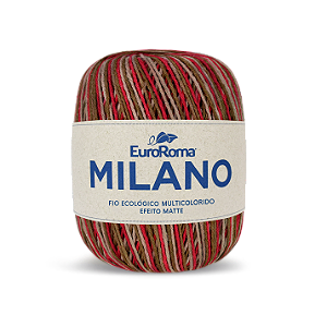 Barbante Milano Multicolor Euroroma 200g - Maçã Do Amor