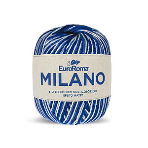 Barbante Milano Multicolor Euroroma 200g Azul Royal