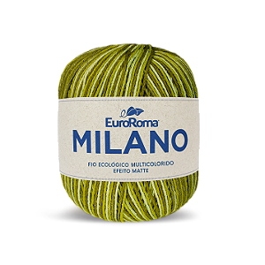 Barbante Milano Multicolor Euroroma 200g - Verde Musgo
