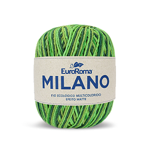 Barbante Milano Multicolor Euroroma 200g - Esmeralda