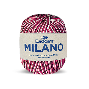 Barbante Milano Multicolor Euroroma 200g - Magenta