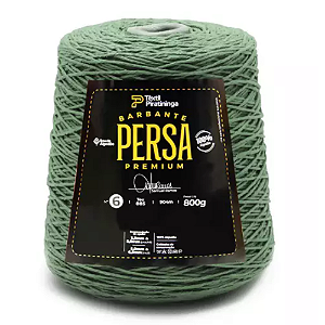 Barbante Persa Premium Têxtil Piratininga n6 800g Verde Musgo