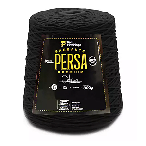 Barbante Persa Premium Têxtil Piratininga 800g N6 - Preto