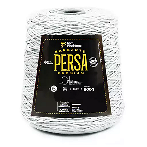 Barbante Persa Premium Têxtil Piratininga 800g N6 - Branco