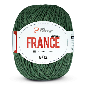 Barbante France Têxtil Piratininga 215g Fio 8/12 Cor - Verde Escuro