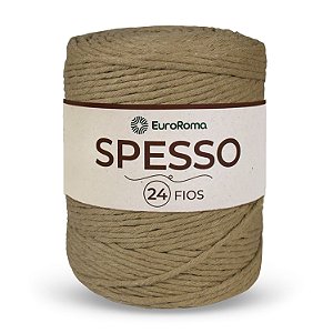 Barbante Euroroma Spesso 24 Fios 1kg Bege