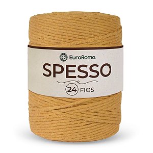 Barbante Euroroma Spesso 24 Fios 1kg - Mostarda