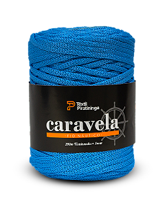 Fio Náutico Caravela Têxtil Piratininga 200m - Azul Turquesa