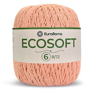 Barbante Ecosoft Euroroma N6 452m - Salmão