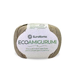 Linha Ecoamigurumi Euroroma 254m - Bege