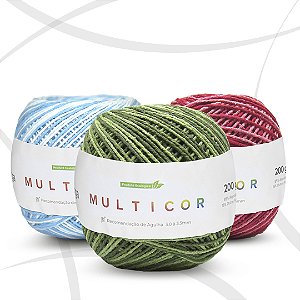 Barbante Multicolor Têxtil Piratininga 200g - Escolha as Cores