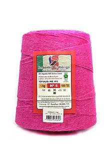 Barbante 1Kg Número 6 Pink