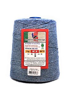 Barbante 1Kg Número 6 - Jeans