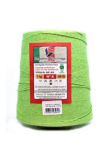 Barbante 1Kg Número 6 - Verde Abacate