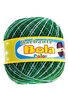Barbante 350m Bola Color Bandeira/Verde Bebê