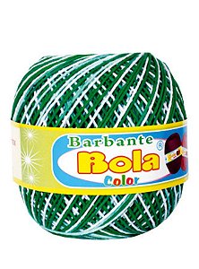 Barbante 200m Bola Color - Bandeira/Branco
