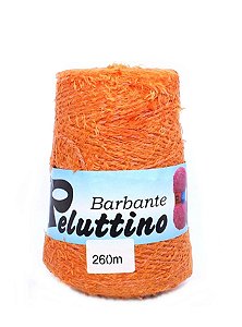 Barbante Felpudo Peluttino Numero 6 - Laranja