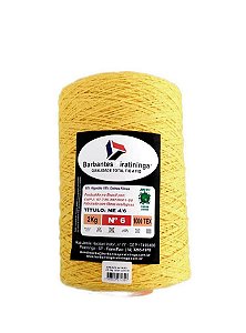 Barbante 2Kg Número 6 - Amarelo Ouro