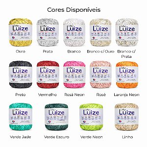 Linha Luize Polipropileno 130m - Escolha as Cores
