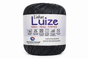 Linha Luize Polipropileno 130m - Preto