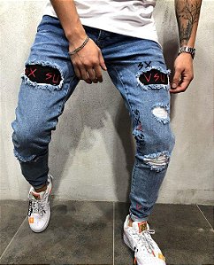 calça de sarja hurricane