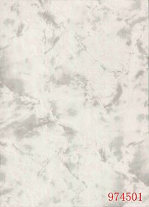 Papel de Parede Vip1002 Marmore Off White - Rolo Fechado de 53cm x 10M