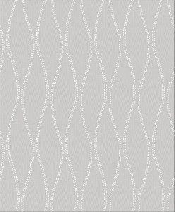 Papel de Parede Essencial Ess1046 Geometrico Cinza /Branco - 53cm x 10M