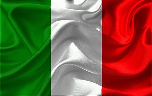 Bandeira da Itália tecido Bember 0,91x1,47 Copa do Mundo